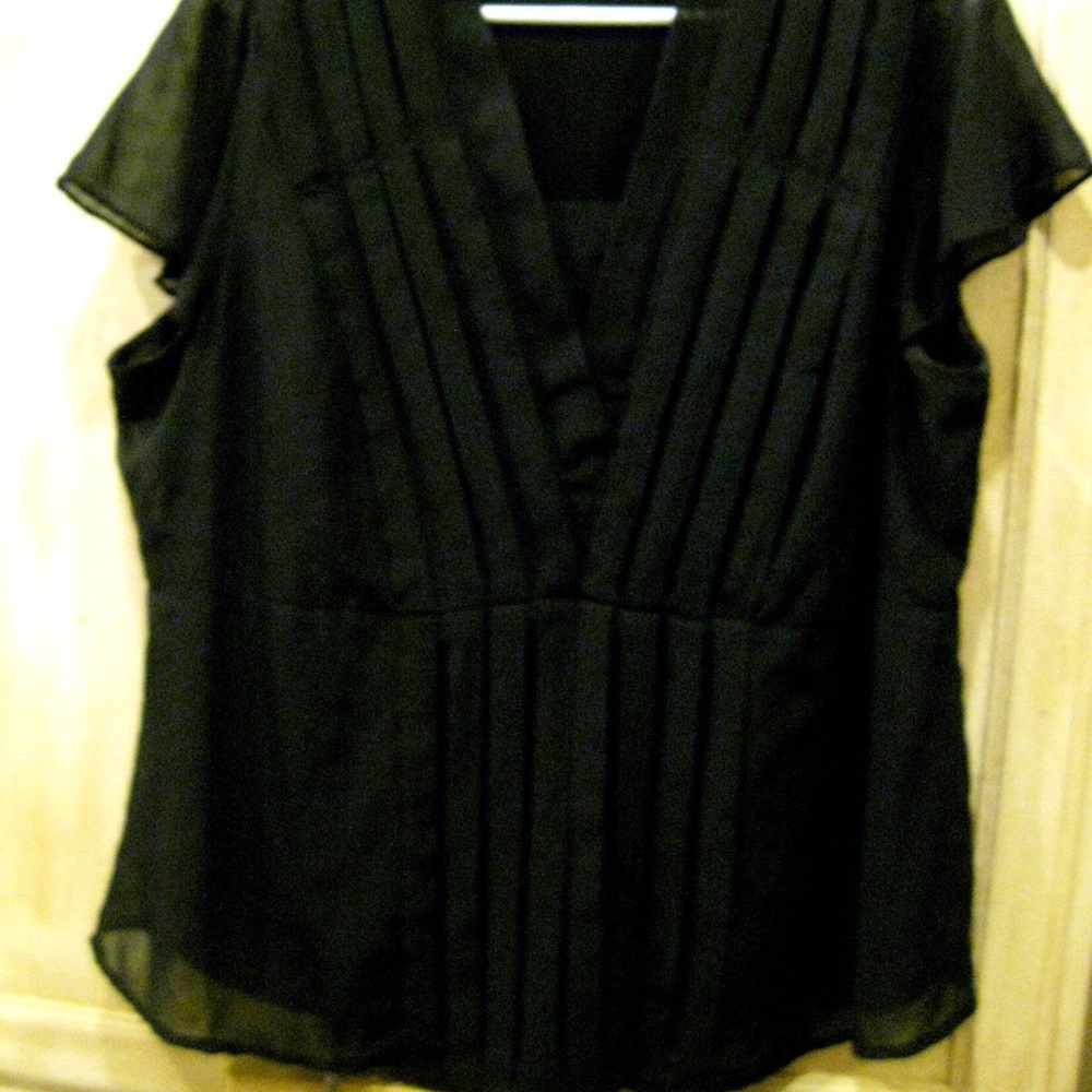 Soft black blouse